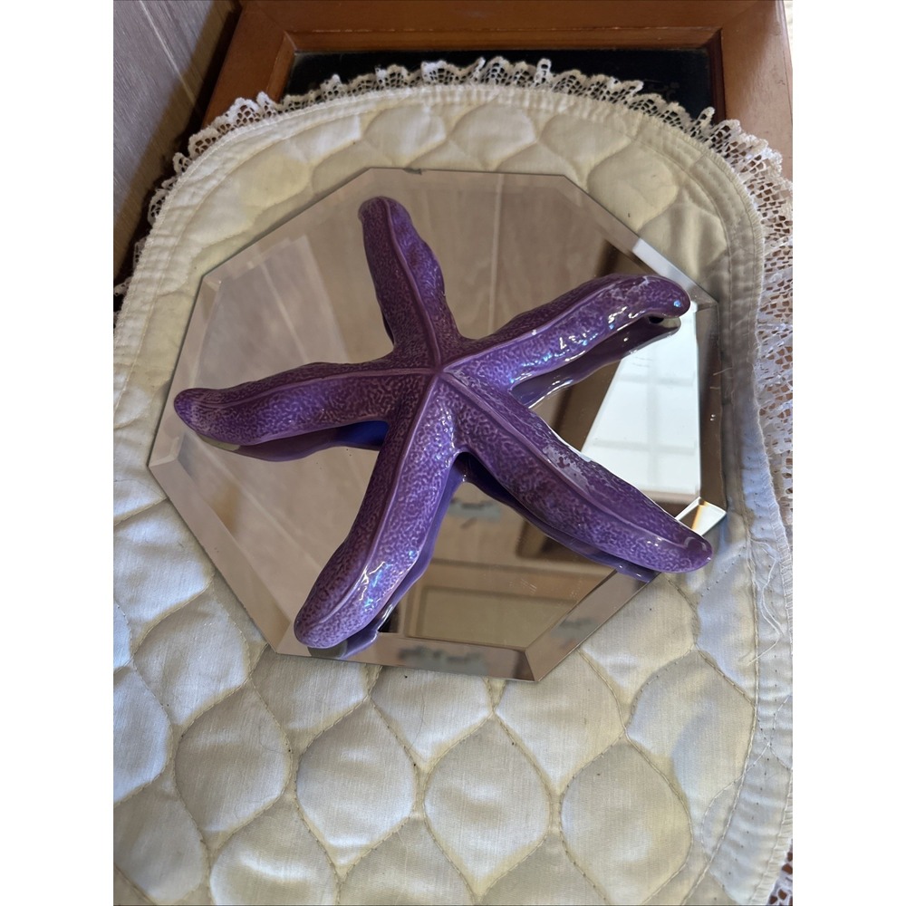 Purple Ceramic‎ Starfish - Picture 2 of 3
